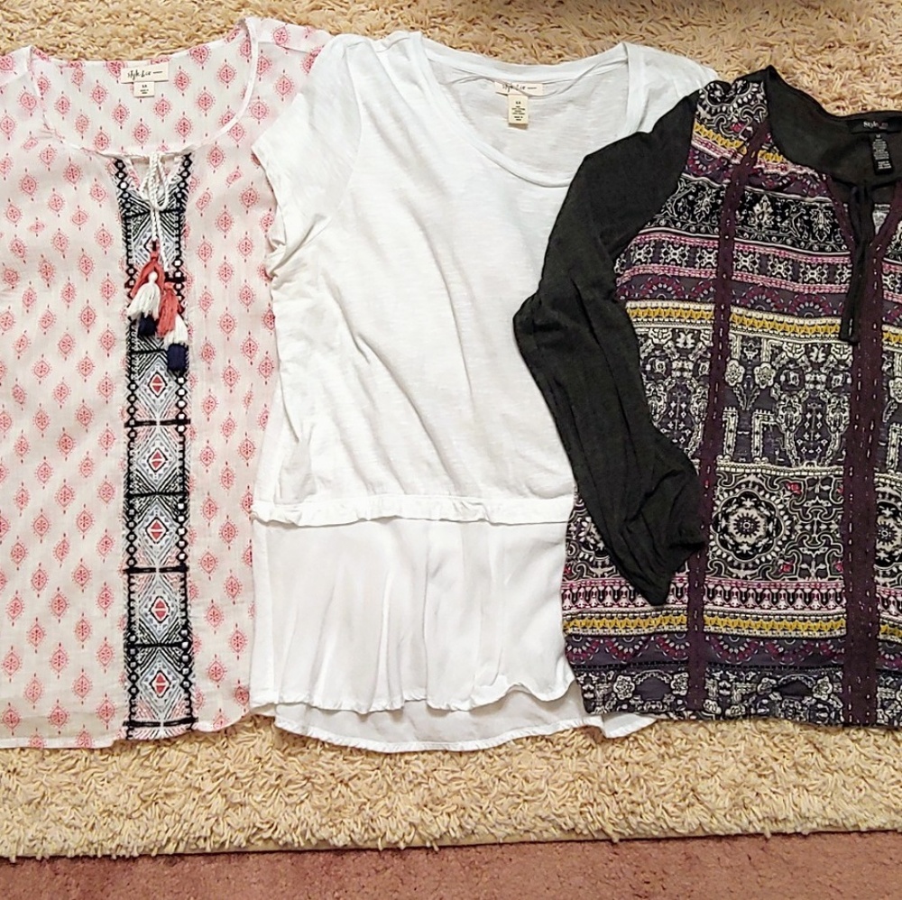 Bundle Style & Co Tops 1X